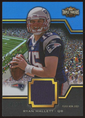 2011 Topps Triple Threads Unity Relic Ryan Mallett 