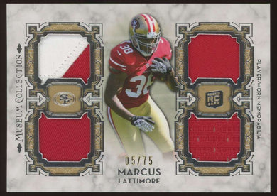 2013 Topps Museum Quad Relic Marcus Lattimore 