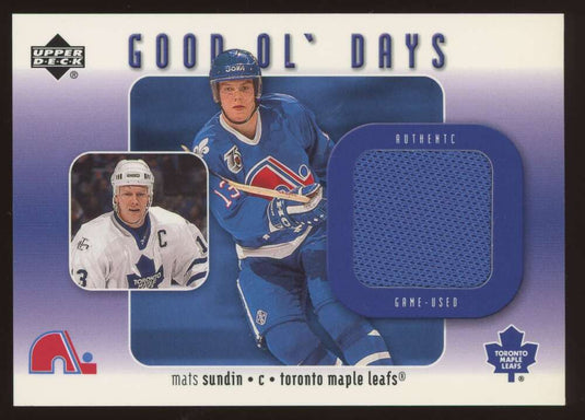 2002-03 Upper Deck Good Ol' Days Mats Sundin 