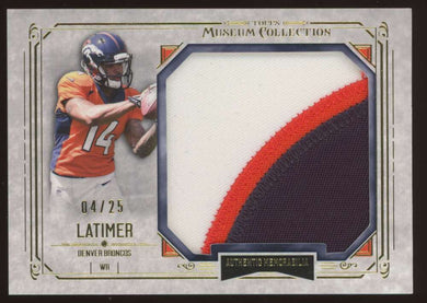 2014 Topps Museum Jumbo Relic Gold Cody Latimer 