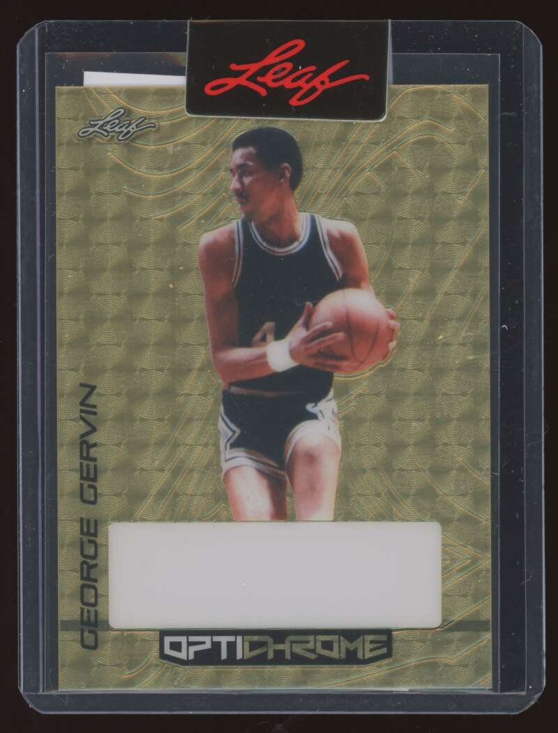 Load image into Gallery viewer, 2022-23 Leaf Optichrome Prismatic Gold Pre Production Proof 1/1 George Gervin #BA-GG1 /1 Image 1
