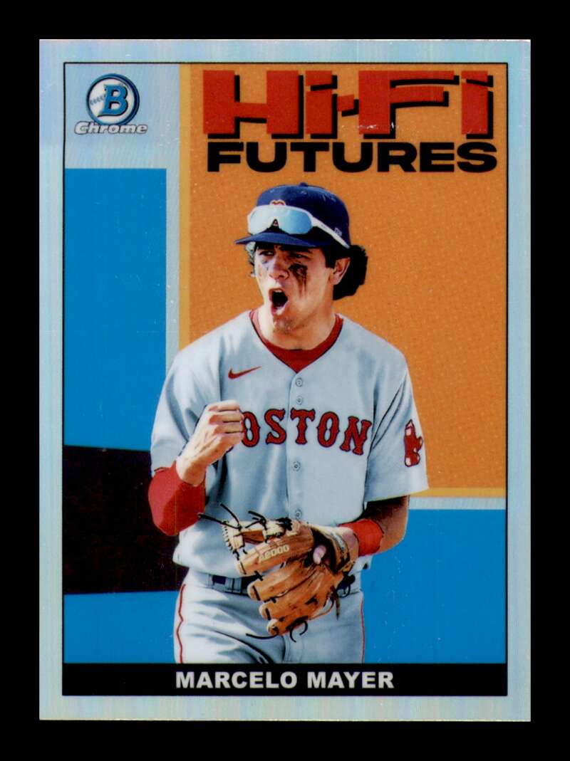 Load image into Gallery viewer, 2022 Bowman Chrome Hi-Fi Futures Marcelo Mayer #HIFI-1 Boston Red Sox Rookie RC Image 1
