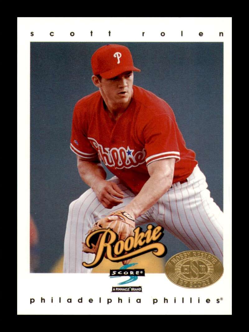 Load image into Gallery viewer, 1997 Score Scott Rolen #474 Philadelphia Phillies Rookie RC Image 1

