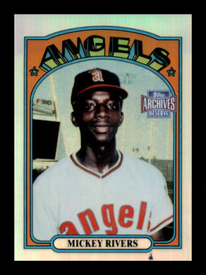 2001 Topps Archives Reserve Mickey Rivers 