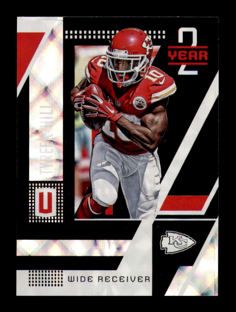 Load image into Gallery viewer, 2017 Panini Unparalleled Year 2 Future Frame Tyreek Hill #YT-TH Kansas City Chiefs  Image 1
