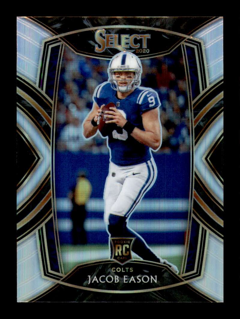 Load image into Gallery viewer, 2020 Panini Select Silver Prizm Jacob Eason #248 Indianapolis Colts Rookie RC Image 1
