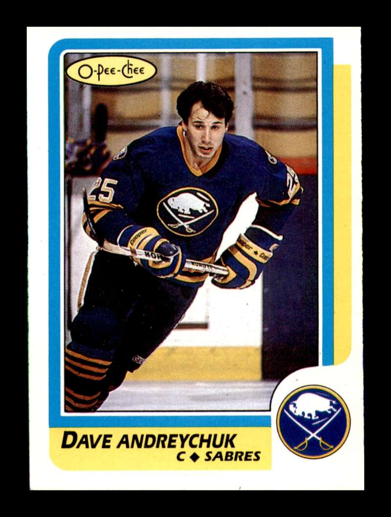 Load image into Gallery viewer, 1986-87 O-Pee-Chee Dave Andreychuk #16 Buffalo Sabres NM Near Mint Image 1
