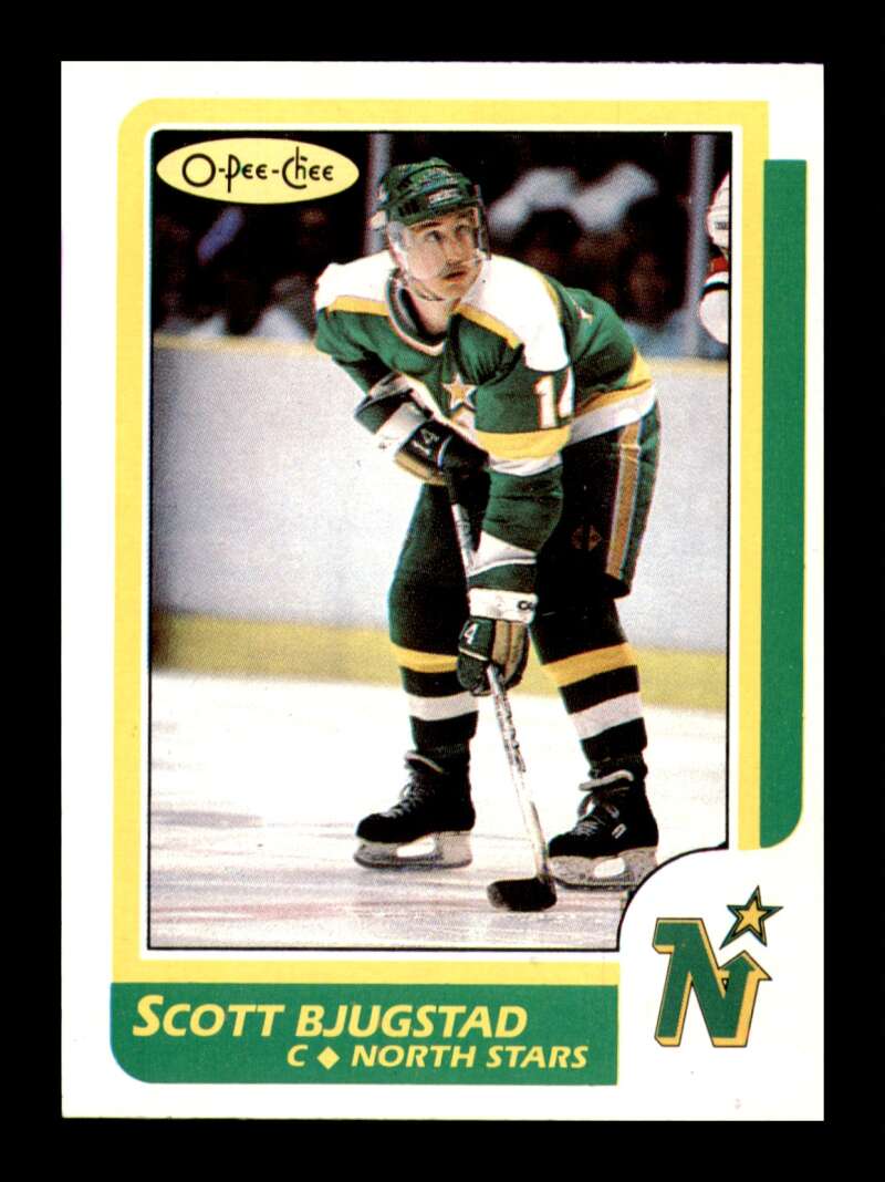 Load image into Gallery viewer, 1986-87 O-Pee-Chee Scott Bjugstad #23 Minnesota North Stars Rookie RC NM Near Mint Image 1
