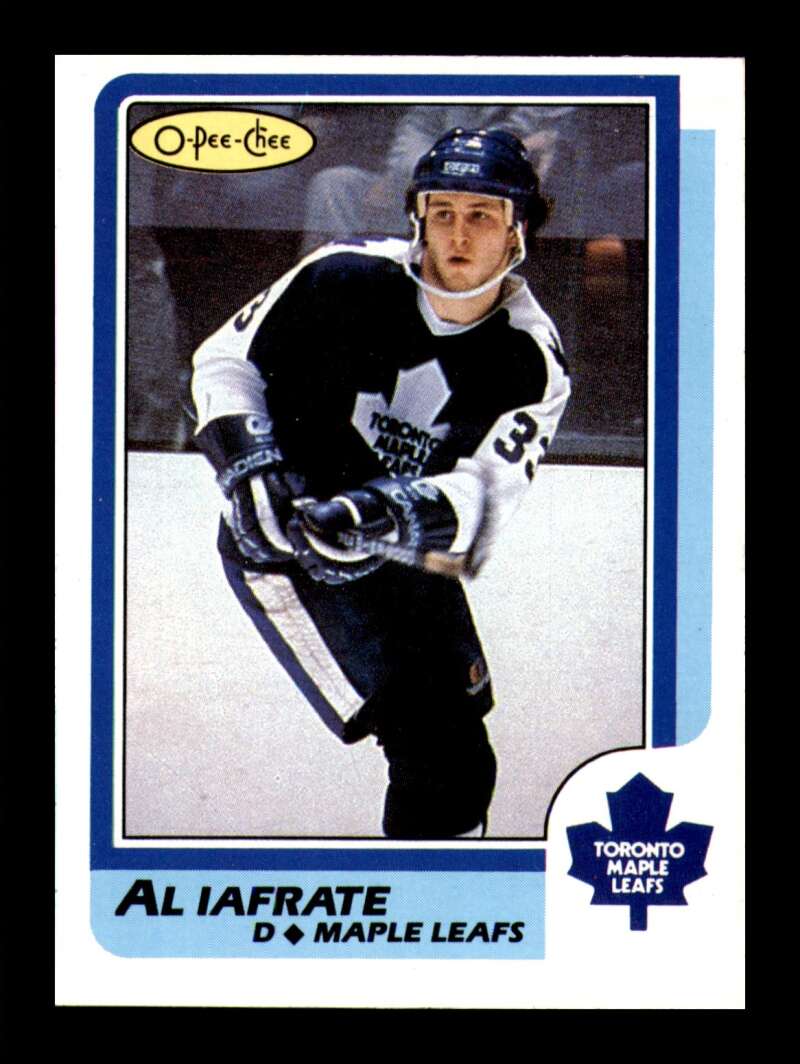 Load image into Gallery viewer, 1986-87 O-Pee-Chee Al Iafrate #26 Toronto Maple Leafs NM Near Mint Image 1
