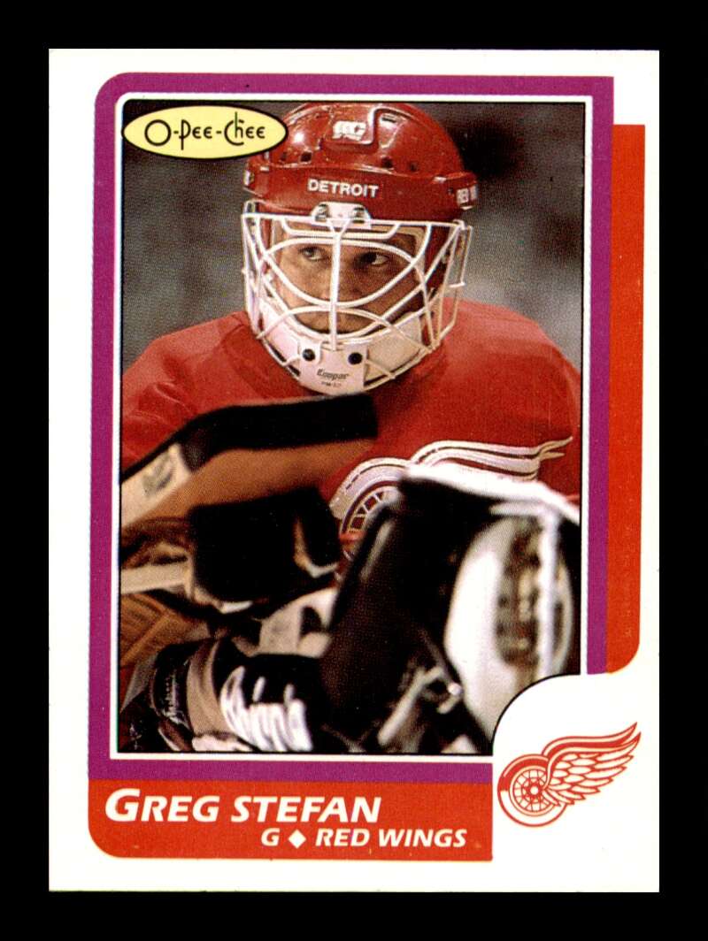 Load image into Gallery viewer, 1986-87 O-Pee-Chee Greg Stefan #51 Detroit Red Wings NM Near Mint Image 1
