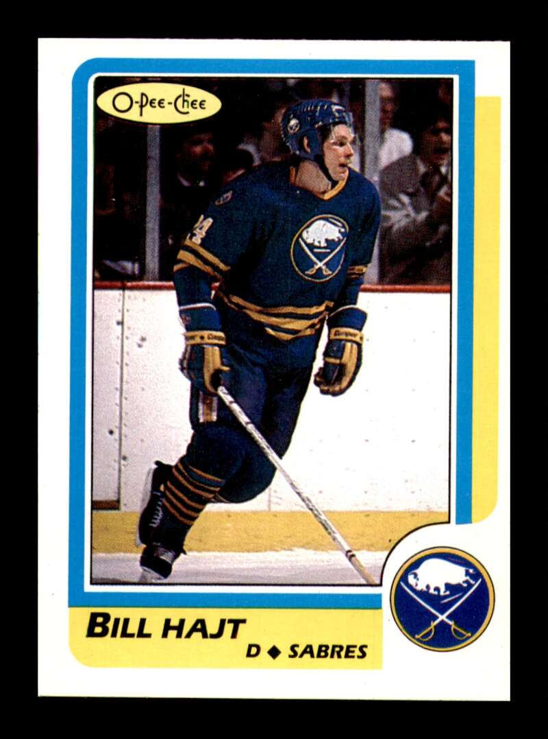 Load image into Gallery viewer, 1986-87 O-Pee-Chee Bill Hajt #52 Buffalo Sabres NM Near Mint Image 1
