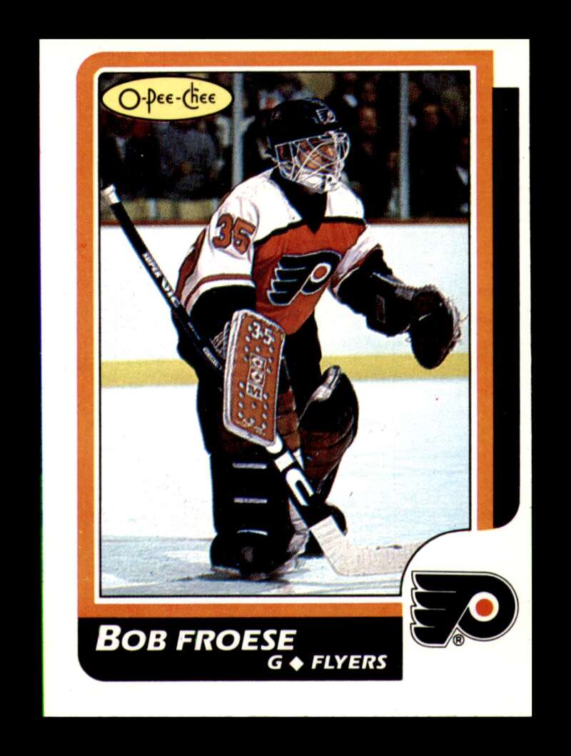 Load image into Gallery viewer, 1986-87 O-Pee-Chee Bob Froese #55 Philadelphia Flyers NM Near Mint Image 1
