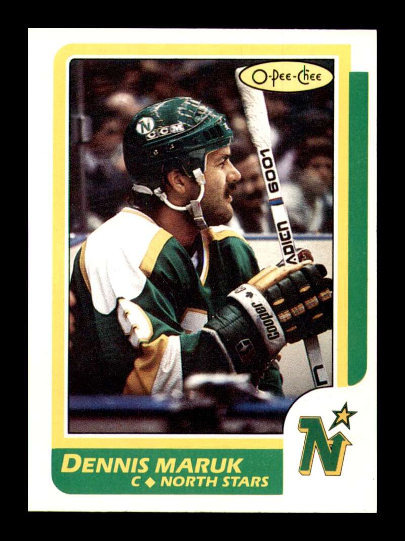 Load image into Gallery viewer, 1986-87 O-Pee-Chee Dennis Maruk #60 Minnesota North Stars NM Near Mint Image 1
