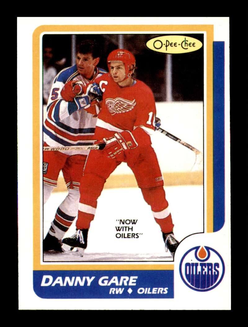 Load image into Gallery viewer, 1986-87 O-Pee-Chee Danny Gare #69 Edmonton Oilers NM Near Mint Image 1
