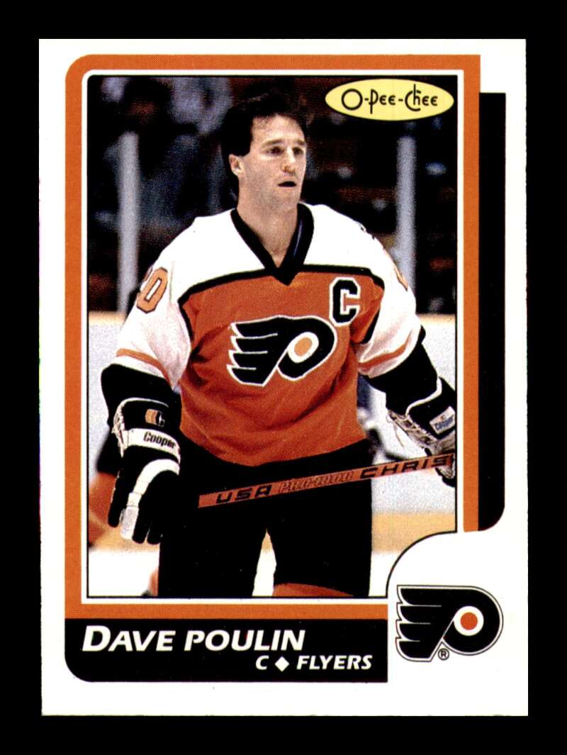 Load image into Gallery viewer, 1986-87 O-Pee-Chee Dave Poulin #71 Philadelphia Flyers NM Near Mint Image 1
