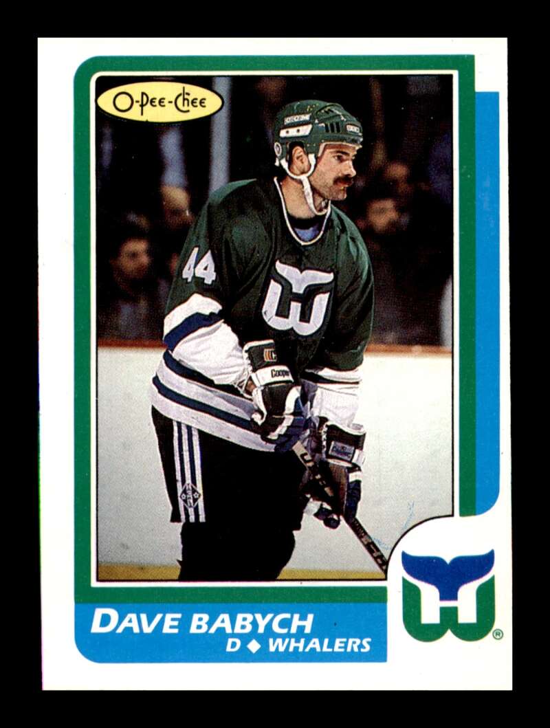 Load image into Gallery viewer, 1986-87 O-Pee-Chee Dave Babych #73 Winnipeg Jets NM Near Mint Image 1
