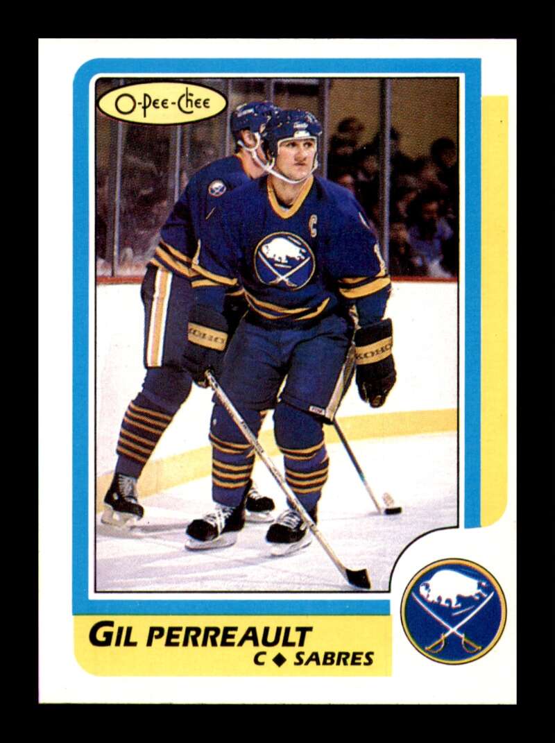 Load image into Gallery viewer, 1986-87 O-Pee-Chee Gilbert Perreault #79 Buffalo Sabres NM Near Mint Image 1
