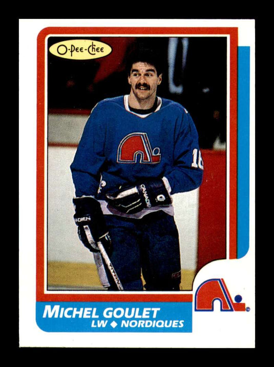 1986-87 O-Pee-Chee Michel Goulet 