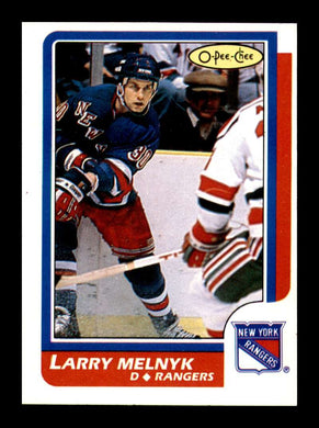 1986-87 O-Pee-Chee Larry Melnyk 