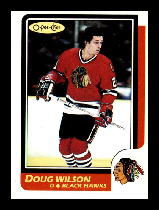 1986-87 O-Pee-Chee Doug Wilson 