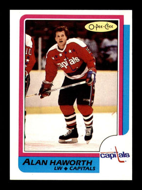 1986-87 O-Pee-Chee Alan Haworth 