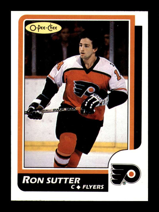 1986-87 O-Pee-Chee Ron Sutter 