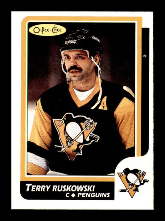 1986-87 O-Pee-Chee Terry Ruskowski 