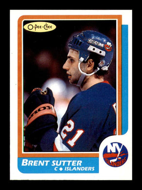 1986-87 O-Pee-Chee Brent Sutter 