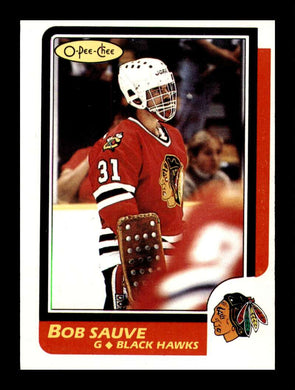 1986-87 O-Pee-Chee Bob Sauve 