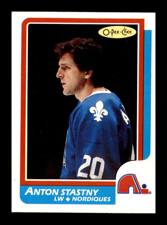 1986-87 O-Pee-Chee Anton Stastny 