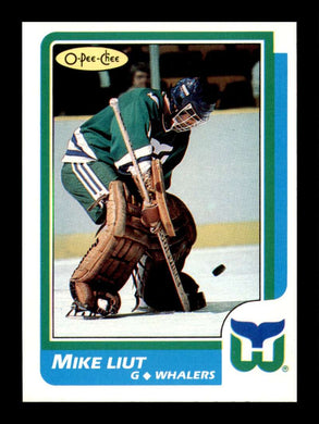 1986-87 O-Pee-Chee Mike Liut 