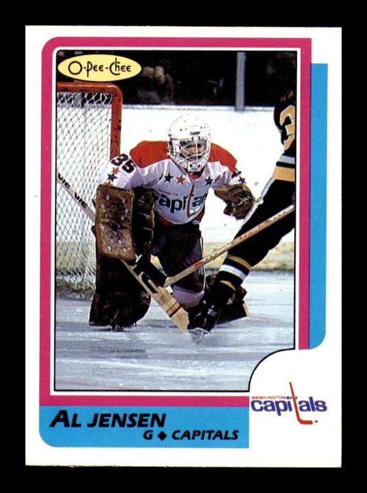 1986-87 O-Pee-Chee Al Jensen 