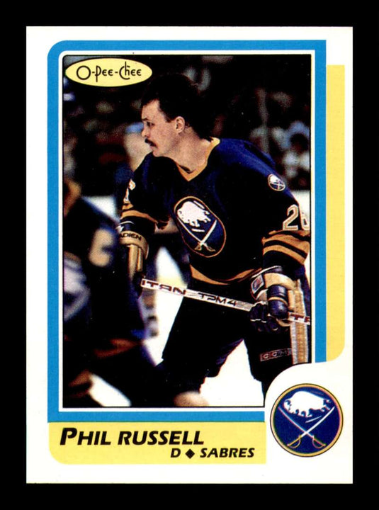 1986-87 O-Pee-Chee Phil Russell 