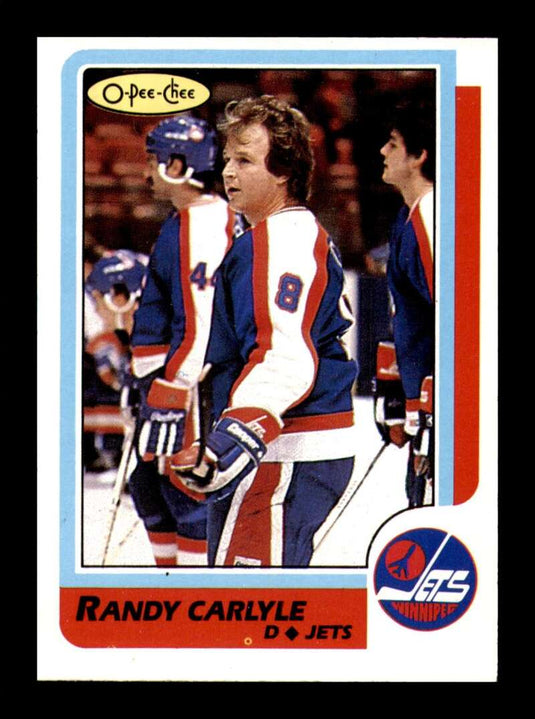 1986-87 O-Pee-Chee Randy Carlyle 