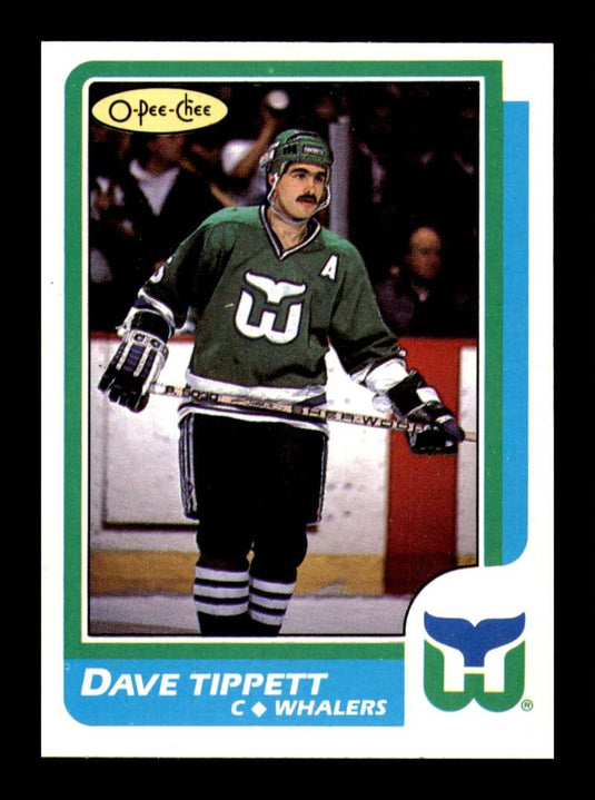 1986-87 O-Pee-Chee Dave Tippett 