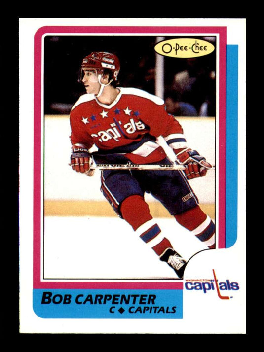 1986-87 O-Pee-Chee Bob Carpenter 