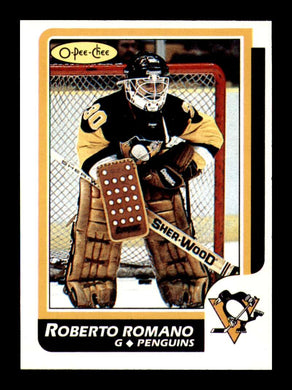 1986-87 O-Pee-Chee Roberto Romano 