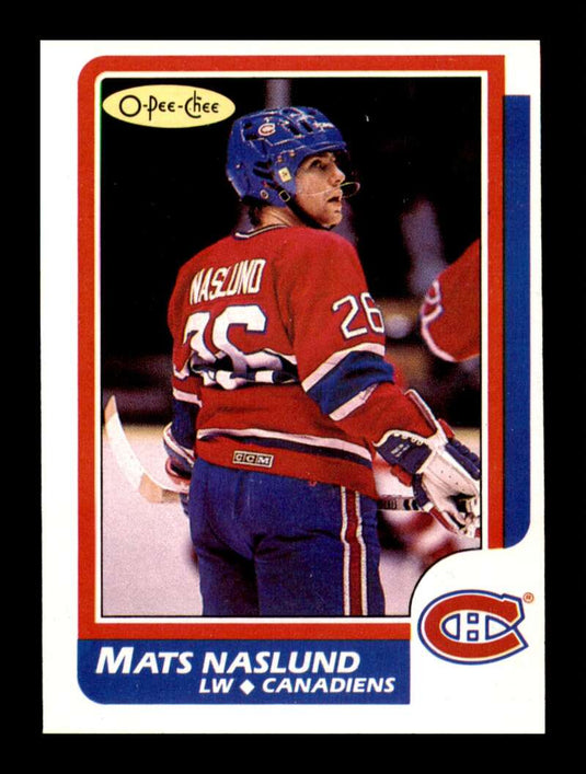 1986-87 O-Pee-Chee Mats Naslund 