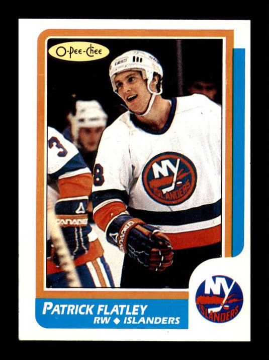 1986-87 O-Pee-Chee Patrick Flatley 