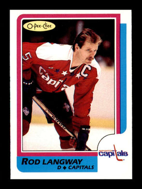 1986-87 O-Pee-Chee Rod Langway 
