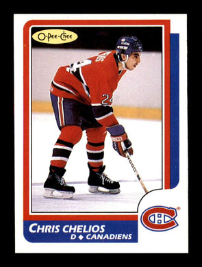 1986-87 O-Pee-Chee Chris Chelios 