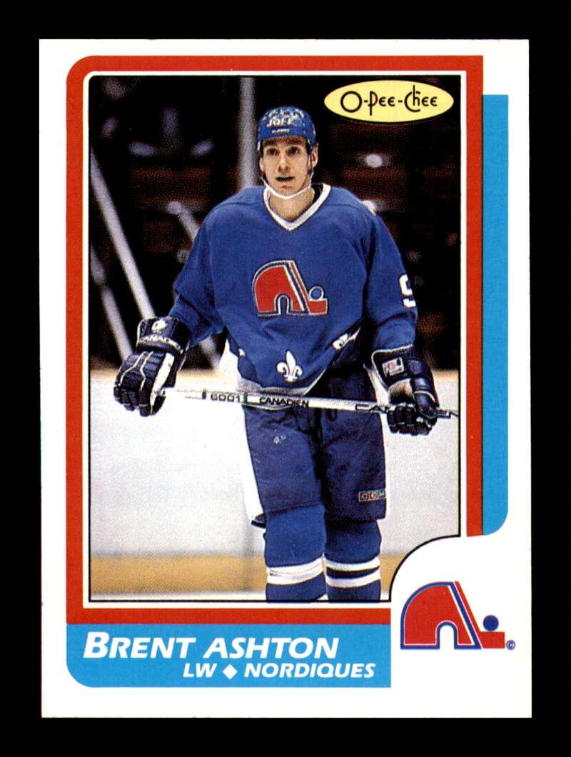 Load image into Gallery viewer, 1986-87 O-Pee-Chee Brent Ashton #181 Quebec Nordiques NM Near Mint Image 1
