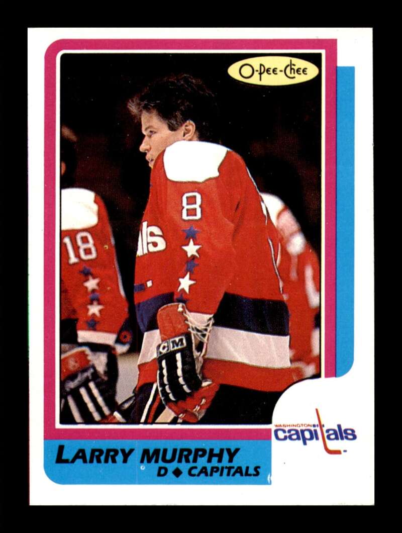 Load image into Gallery viewer, 1986-87 O-Pee-Chee Larry Murphy #185 Washington Capitals NM Near Mint Image 1
