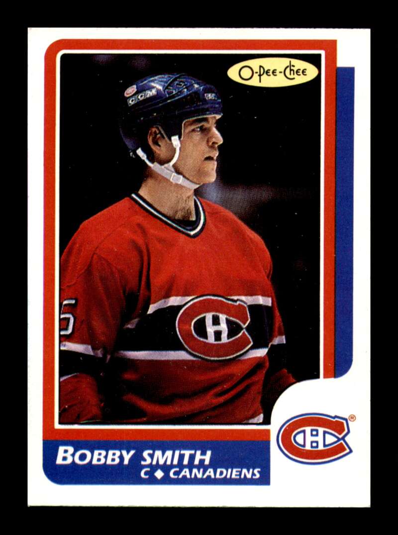 Load image into Gallery viewer, 1986-87 O-Pee-Chee Bobby Smith #188 Montreal Canadiens NM Near Mint Image 1
