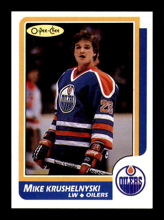 1986-87 O-Pee-Chee Mike Krushelnyski 