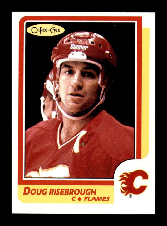 1986-87 O-Pee-Chee Doug Risebrough