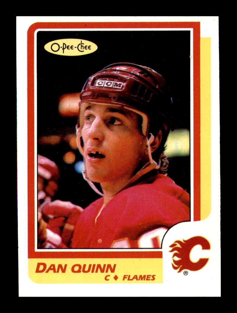 Load image into Gallery viewer, 1986-87 O-Pee-Chee Dan Quinn #204 Calgary Flames NM Near Mint Image 1
