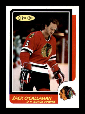 1986-87 O-Pee-Chee Jack O'Callahan 