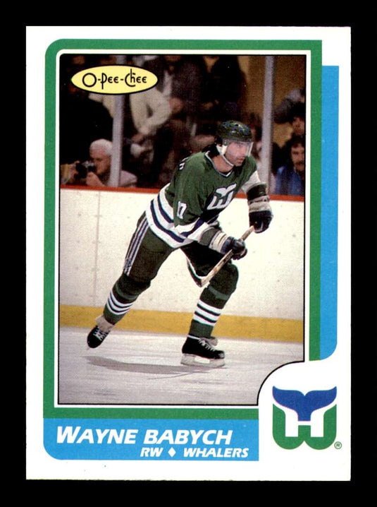 1986-87 O-Pee-Chee Wayne Babych 