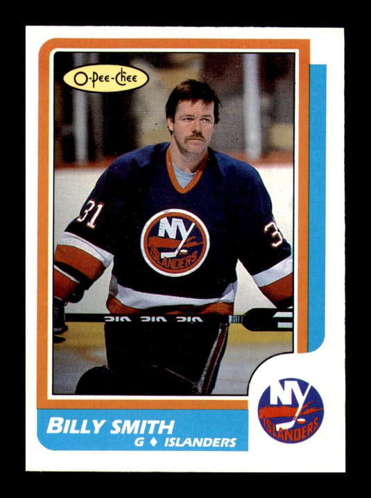 1986-87 O-Pee-Chee Billy Smith